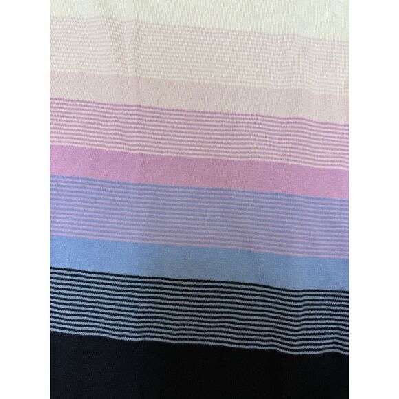 Talbots End-On-End Ombré Sweater Womens Multicolor Pullover Stretch. Sz M - Picture 7 of 7